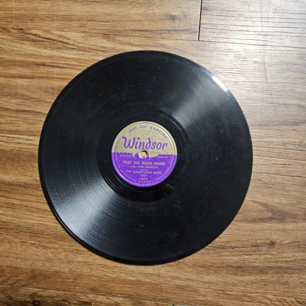 The Sundowners Band - The Old Black Magic / Be Happy Windsor 7461 78RPM V+/V+‎